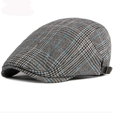 "Swender" Cotton Flat Cap